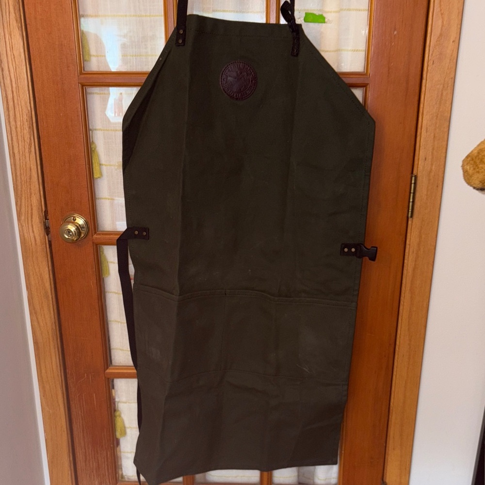 Duluth Pack Olive Drab Canvas Apron